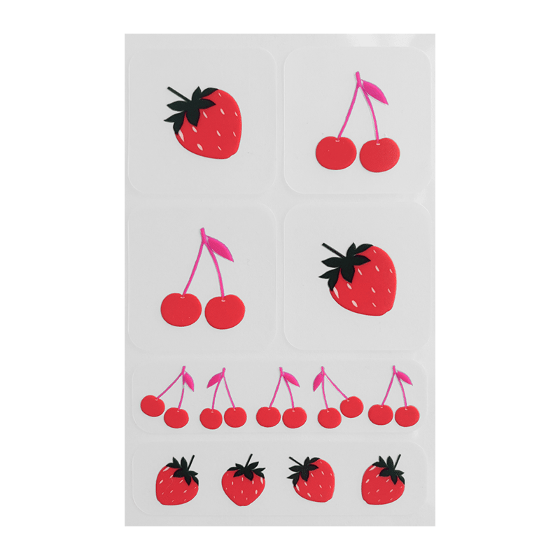 Skin Support Multivitamin Patch in Bold Fruit Print