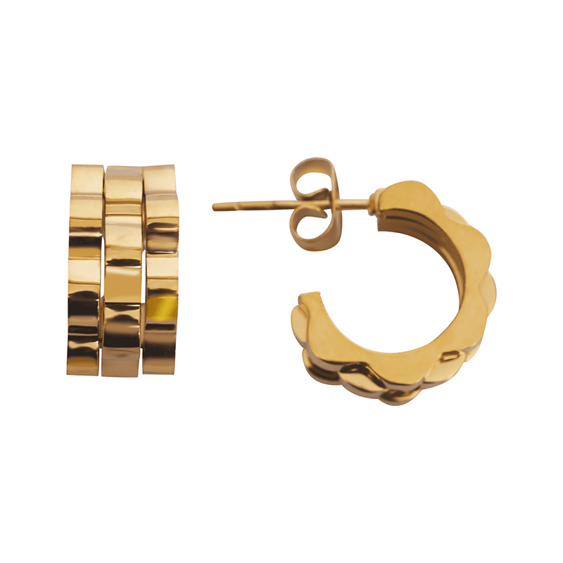 Stainless Steel Hana Mini Hoops