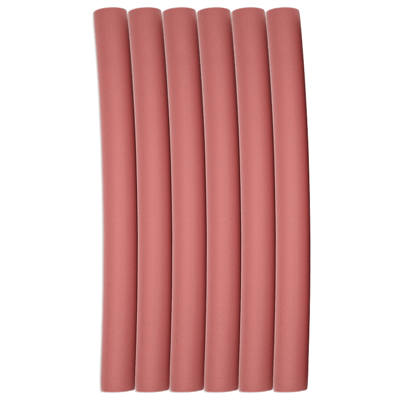 Heatless Flex Rods (6PK) (Dark Pink)