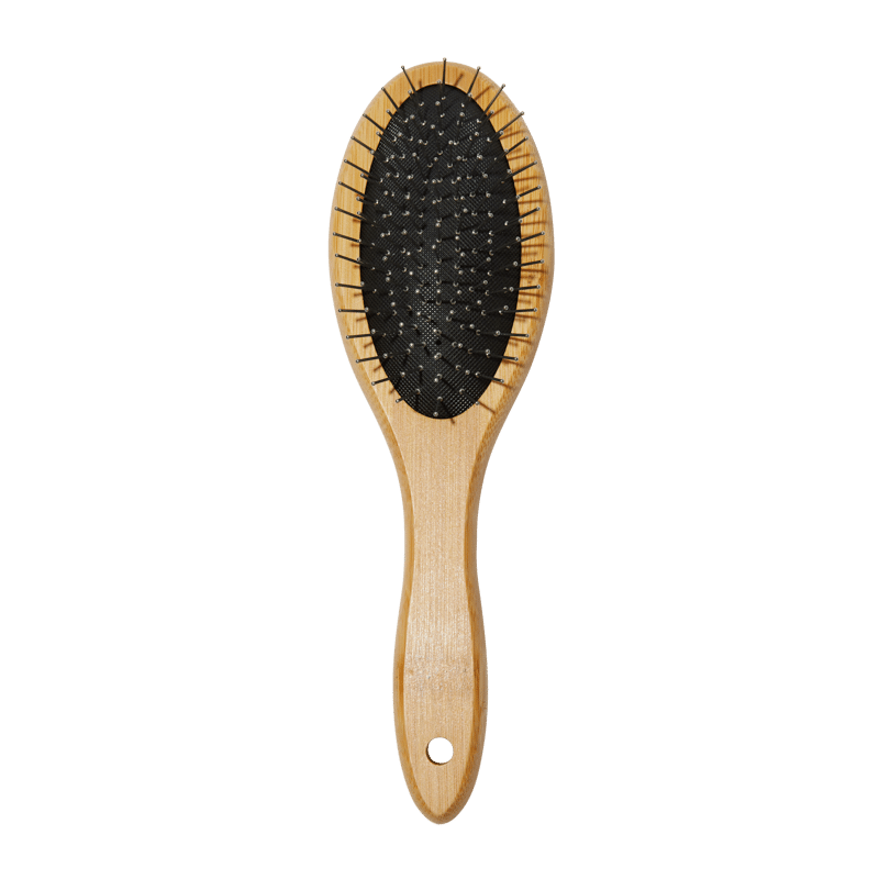 Bamboo Pin & Boar Bristle Dual Sided Dog Brush