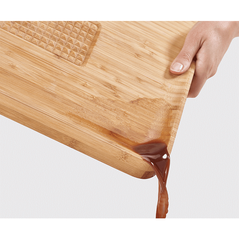 Cut & Carve Bamboo Cutting Board