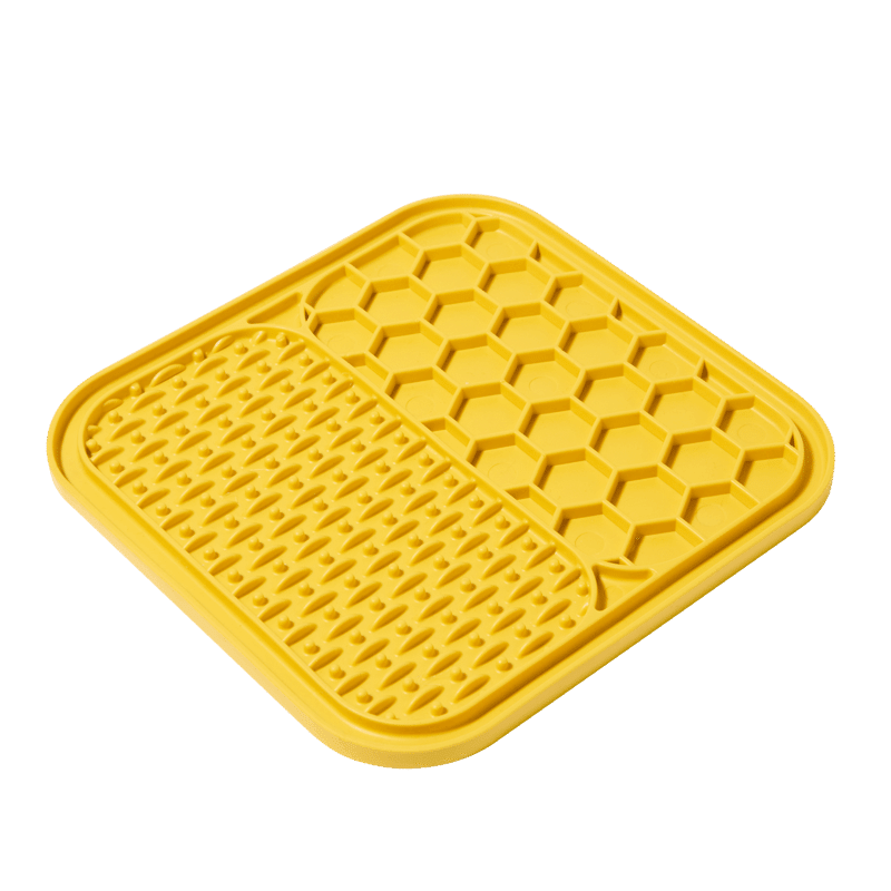 TPR Honeycomb Lick Mat