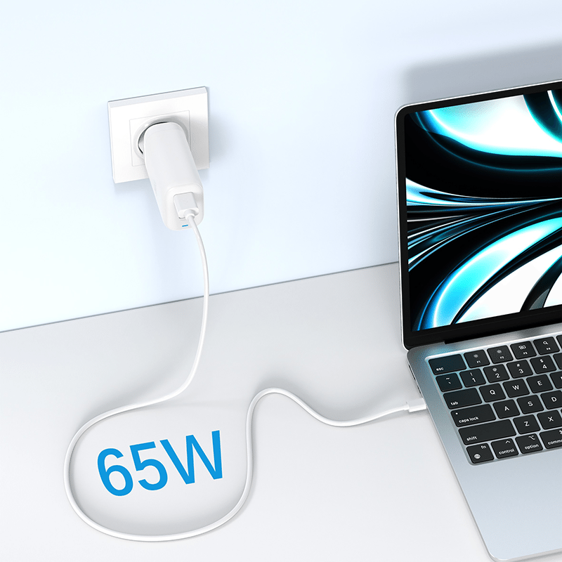 65W International Wall Charger with 2 USB-C Ports