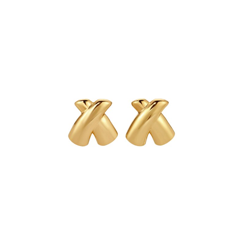 Tower Earring (Gold )