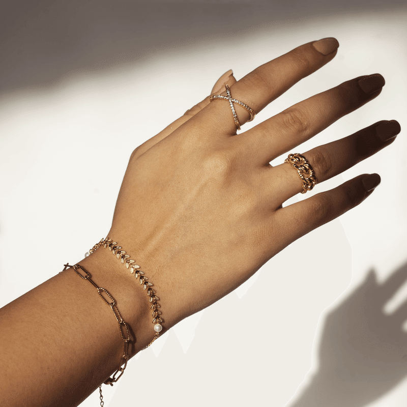 Stainless Steel Amal Chain Bracelet