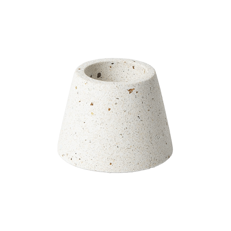 Matchstick Holder - White Terrazzo