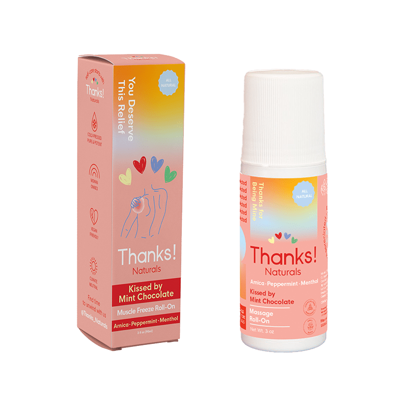 Kissed By Mint Chocolate Muscle Freeze Roll-On