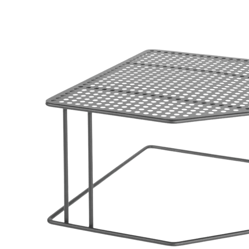 Kitchen Corner Shelf (2 Pack) (Graphite)