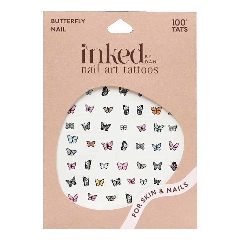 Butterfly Nail Art Sheet