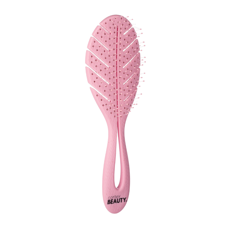 Recycled 2.8" Detangling Brush (Pink)