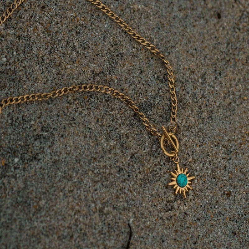 Stainless Steel Sol Necklace