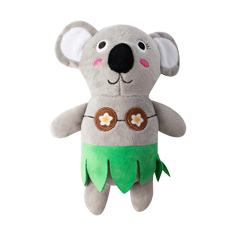 Shake Your Palm Palms Plush Dog Toy