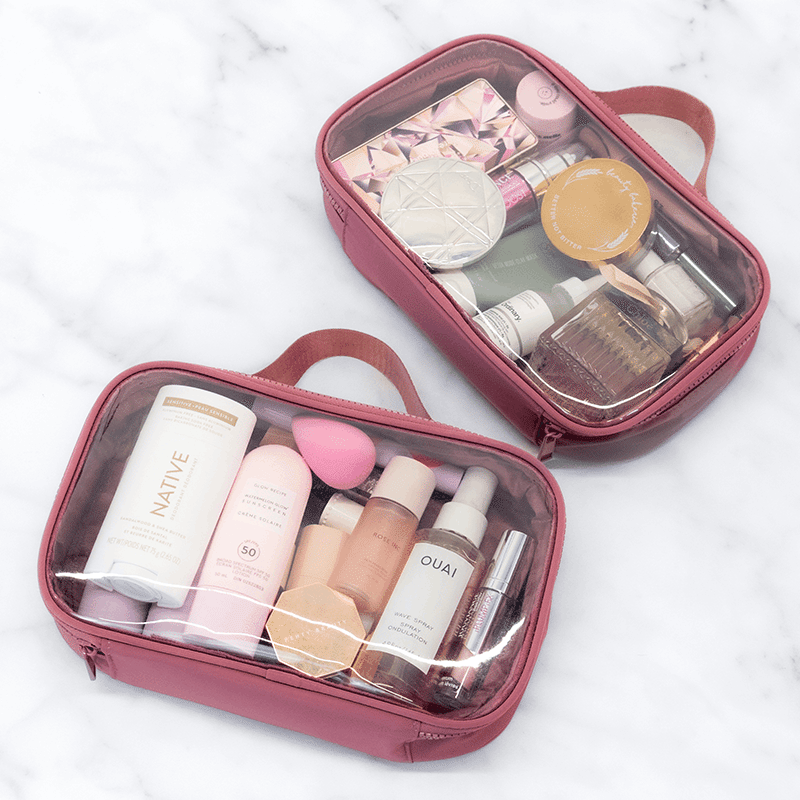 Simp Detachable Toiletry Case With Clear Front