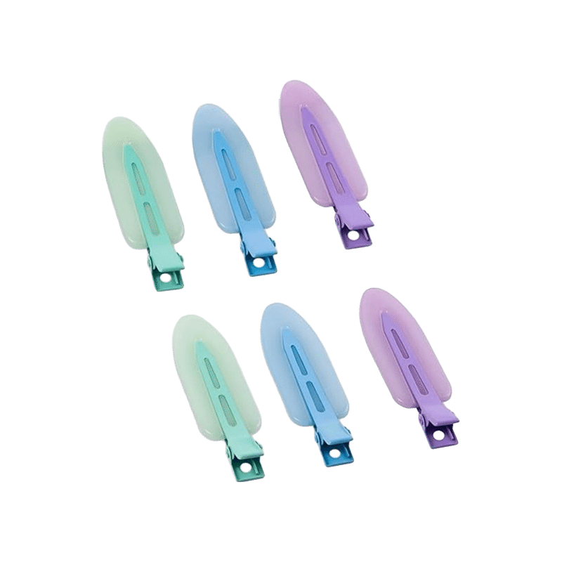 Set of Six Creasless Clips