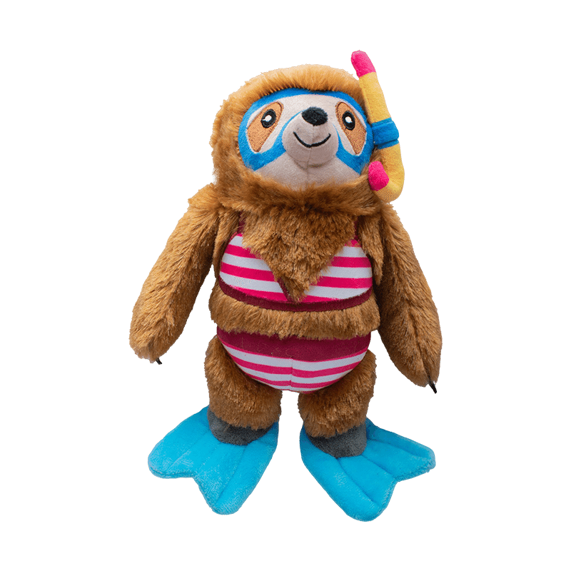 Swimmin' With The Fishies Plush Dog Toy