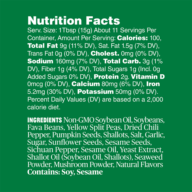 Xtra Crunchy Sichuan Chili Crisp