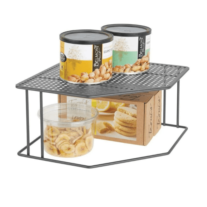 Kitchen Corner Shelf (2 Pack) (Graphite)