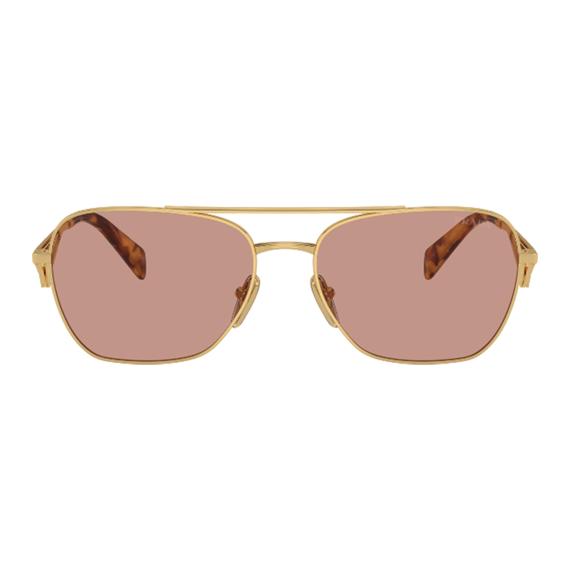 Golden Pillow Frame Sunglasses