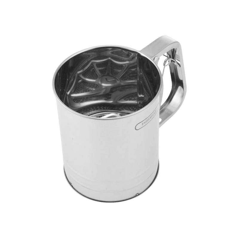3 Cup Handheld Stainless Steel Sifter