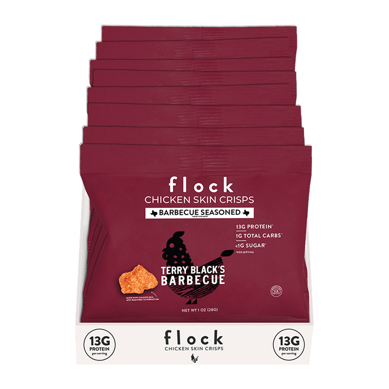 Chicken Skin Crisps 1oz (8 Pack)- Terry Blacks BBQ