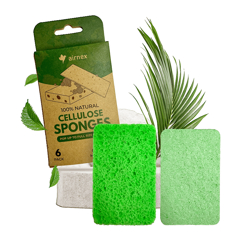 Compressed Cellulose Sponges 6 pk