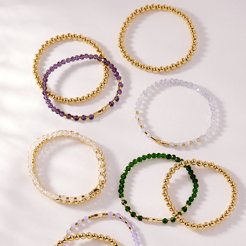 Makenna Birthstone Bracelet Set
