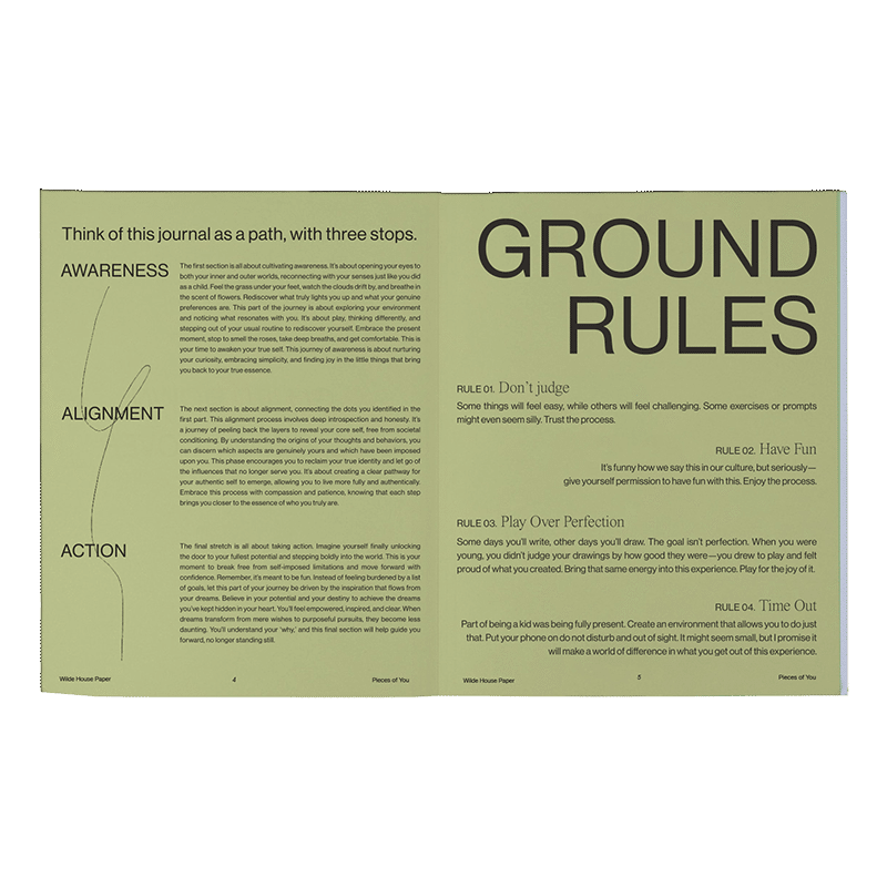 Pieces of You Journal