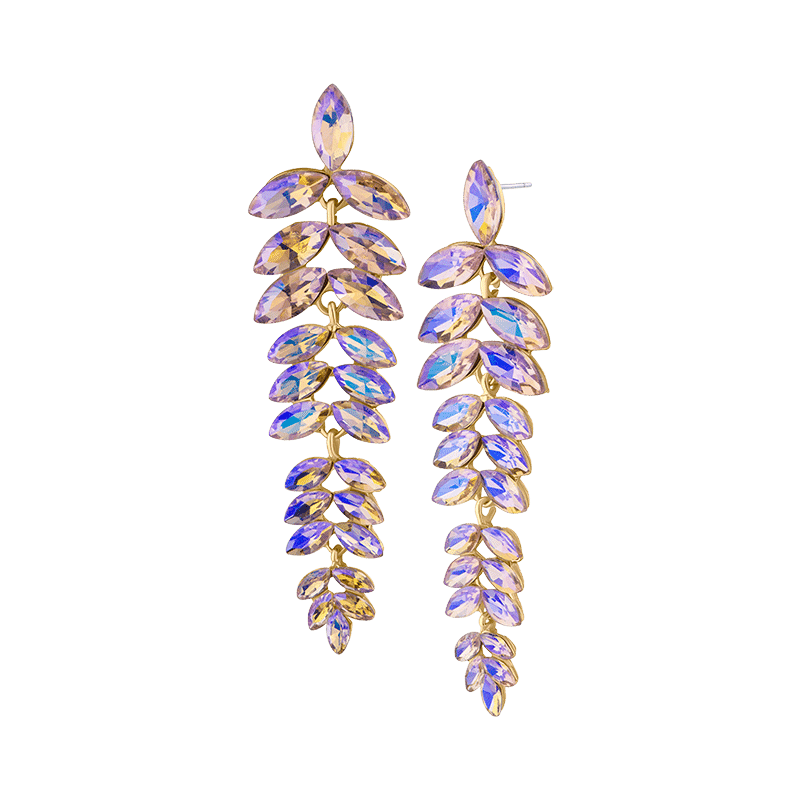 Marquise Crystal Glam Earrings