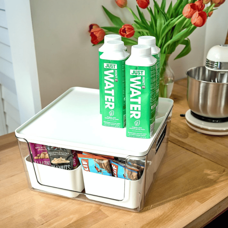 5 Piece Organization Bins Set with Lids