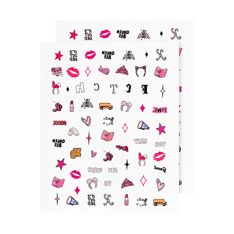 Mean Girls: Fetch Nail Art