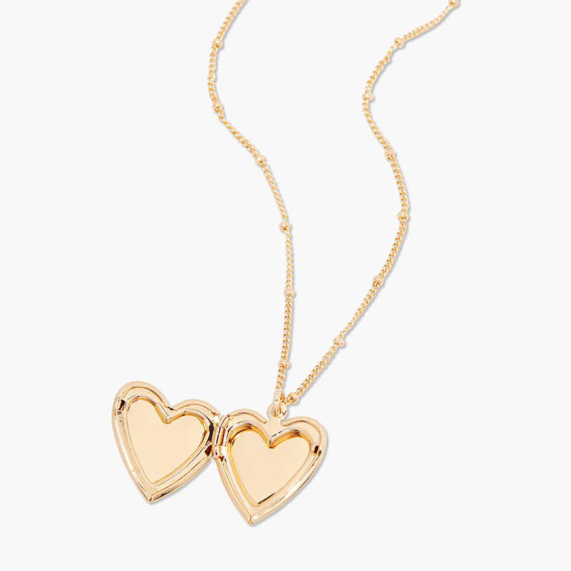 Isla Heart Enamel Locket