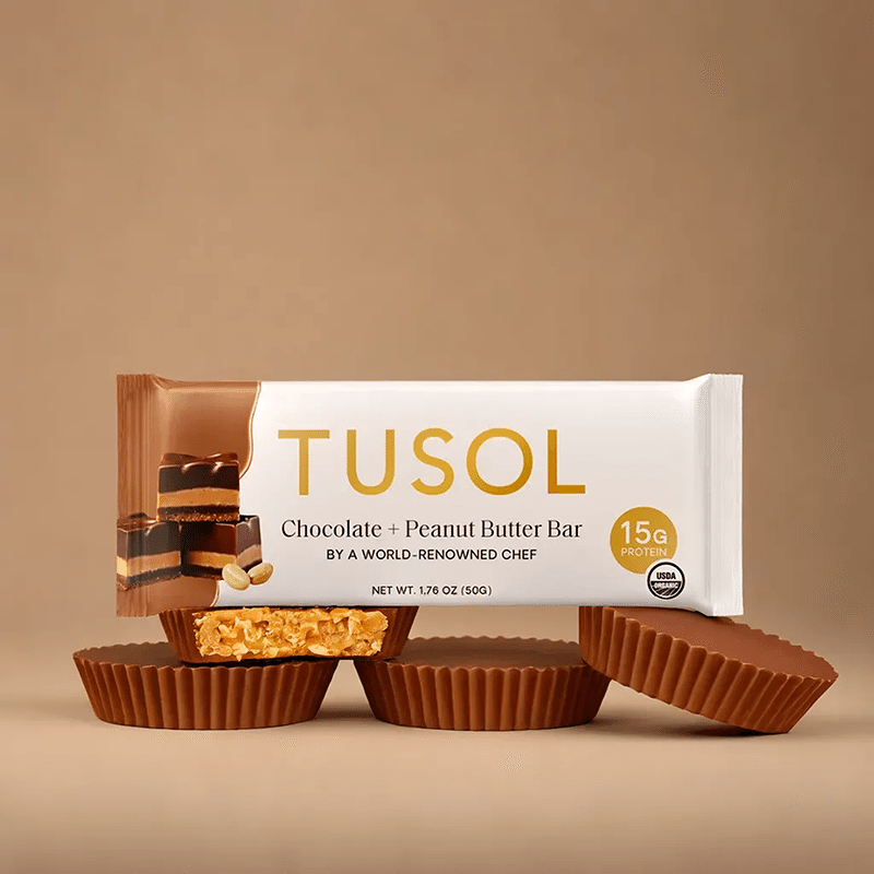 Chocolate Peanut Butter Protein Bars (8 Pack)