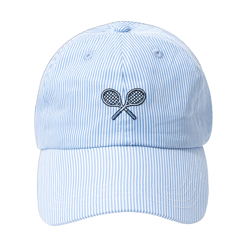 Racket Club Hat in Stripes