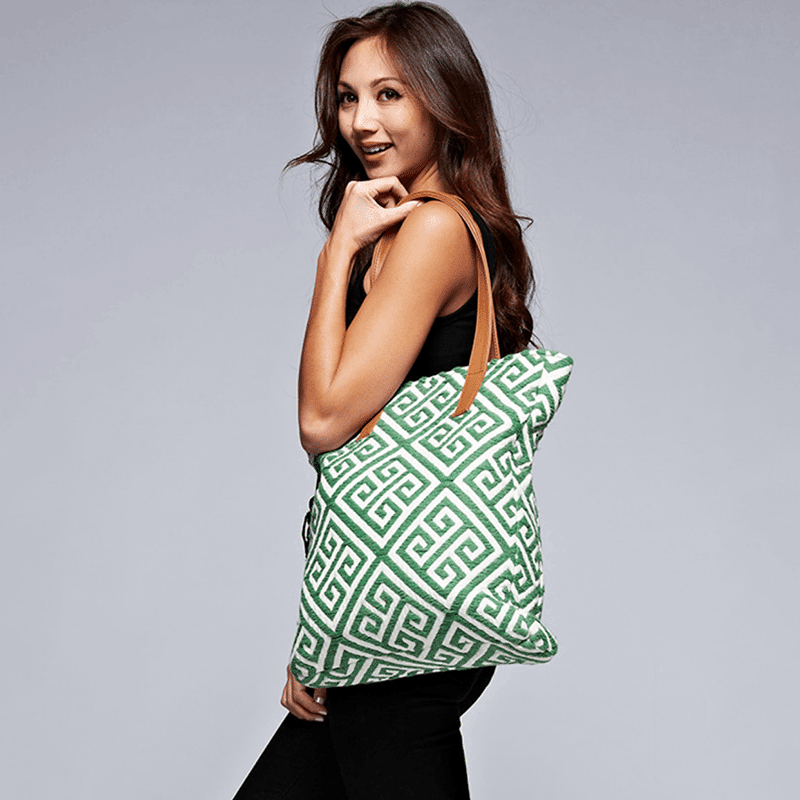 Canvas Tapestry Tote