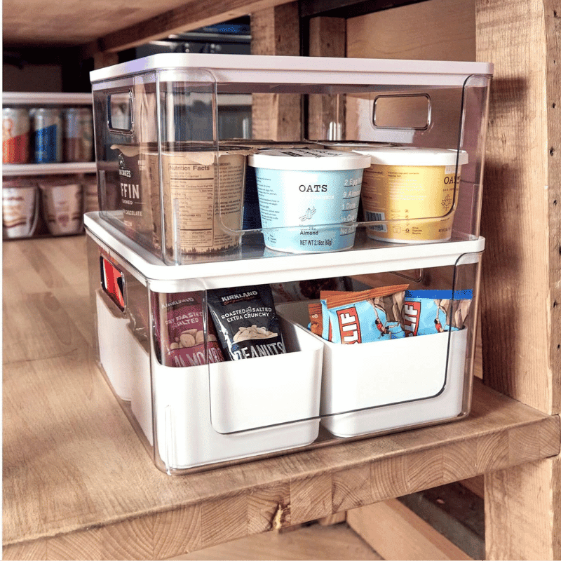 5 Piece Organization Bins Set with Lids