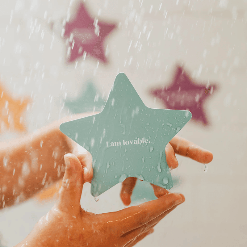 Shower Affirmation Cards - Kids