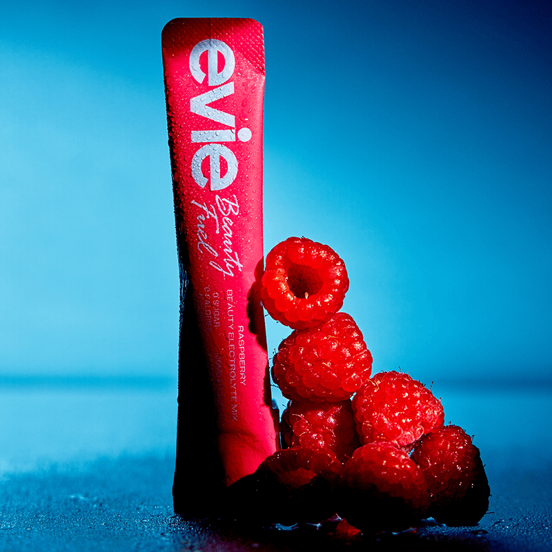 Beauty Fuel Box of Raspberry Electrolyte Sticks (40 ct)