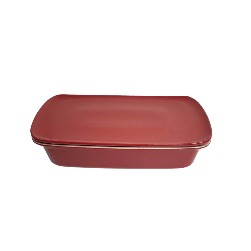 Enamaled Casserole Dish with Lid