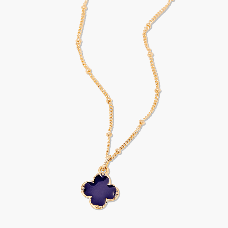 Chatham Clover Enamel Pendant