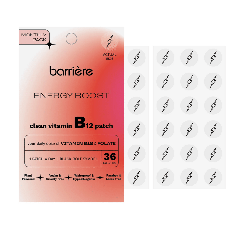 Energy Boost Vitamin B12 Patch in Bolts