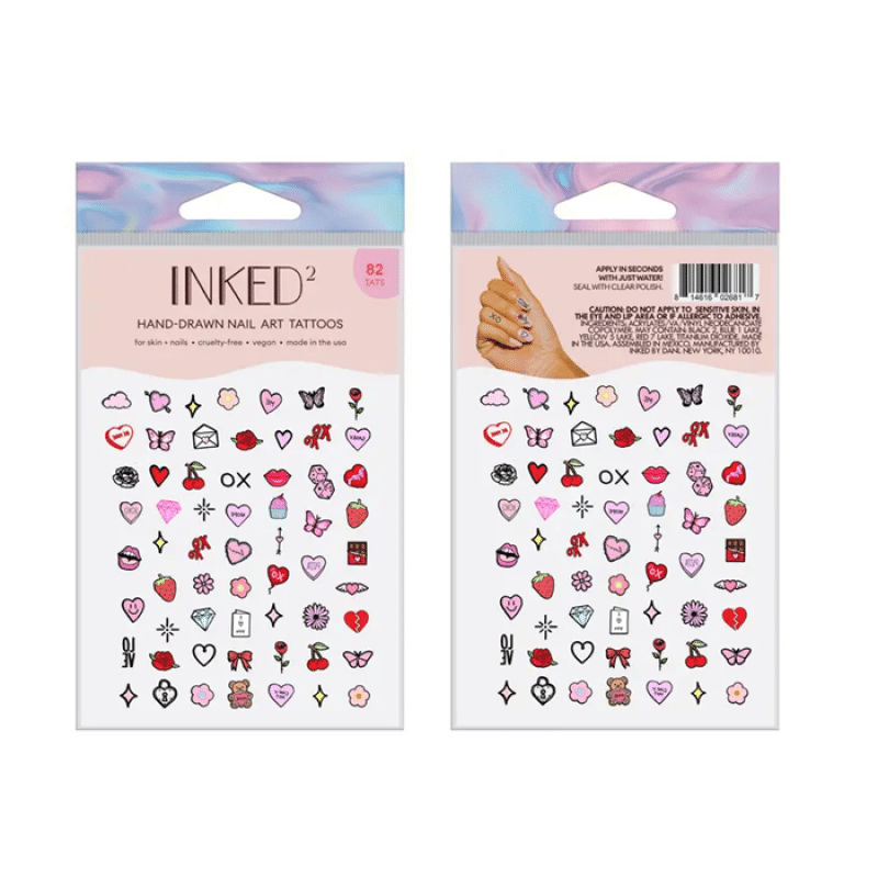 Pretty In Pink Nail Art