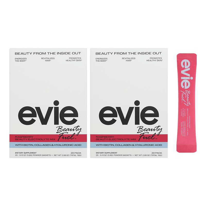 Beauty Fuel Box of Raspberry Electrolyte Sticks (40 ct)