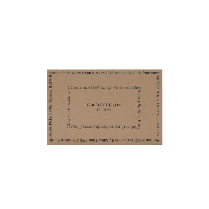 Additional FabFitFun Fall 2025 Box
