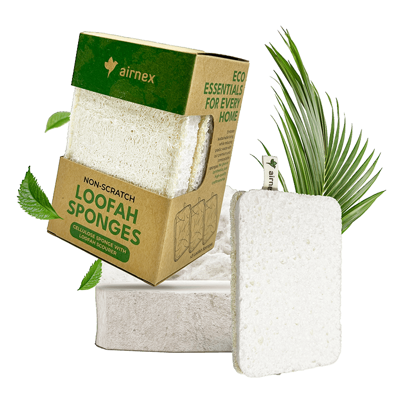 Loofah Sponges Pack of 3