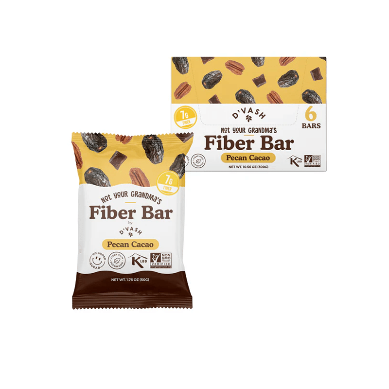 Pecan Cacao Fiber Bars (6 Pack)