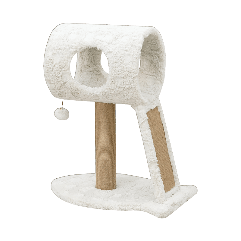 Space Needle Fish-Shaped Cat Perch