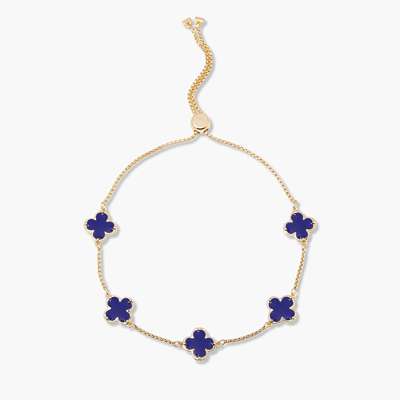 Chatham Clover Enamel Bracelet