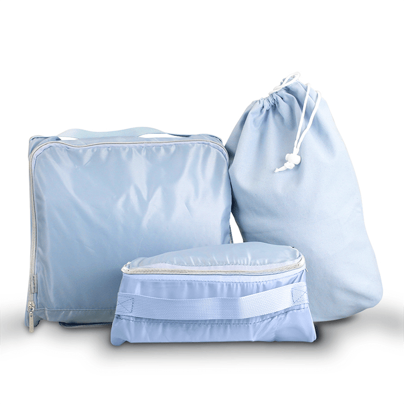 Luxe & Willow Core 6 Piece/Compartment Packing Organizer- Mist