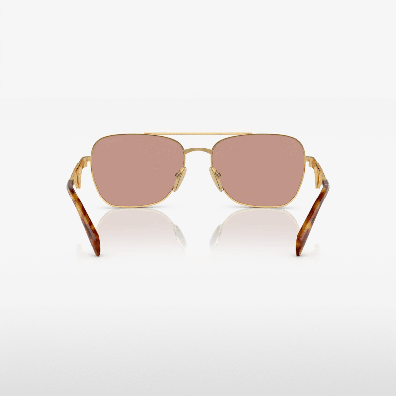 Golden Pillow Frame Sunglasses