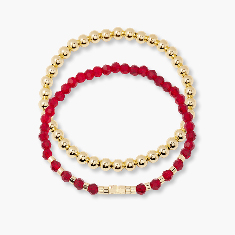 Makenna Birthstone Bracelet Set